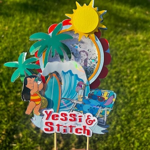 lilo and stitch birthday cake topper