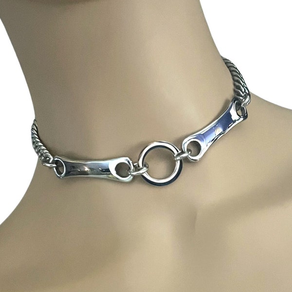 Sub Day Collar, Permanent Lock Options, O-Ring and Steel Bars 24/7 Wear