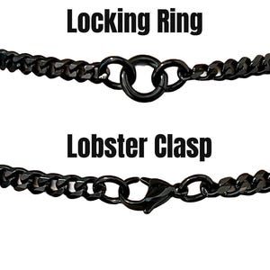 Sub Day Collar, Black Chain, Stainless Steel, O-Ring 24-7, Waterproof Lockable 画像 5