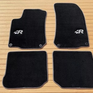 For VW Golf R32 Mk4 Hatchback Floor Mats carpet black 4pc 1999-05