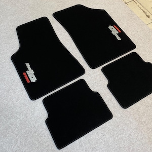 For VW Golf Rallye Mk2 GTI 16V Custom floor mats carpet black 4pcs 1985-92