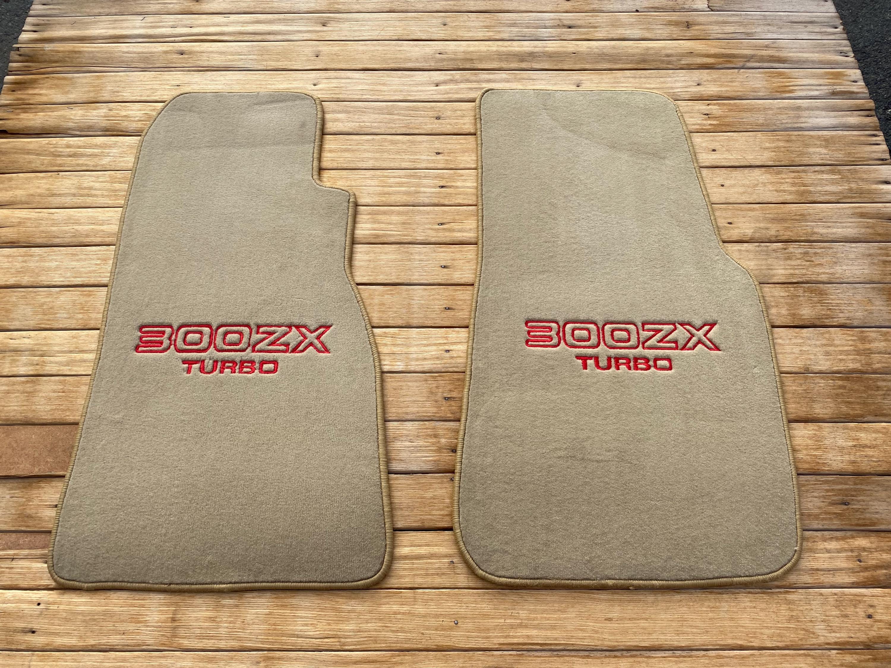 日産 300 ZX Z31 ターボ フロアマット マット カーペット タン 2枚