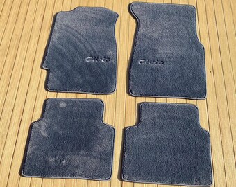 Black Molded Carpet Flooring For 1992-1995 Honda Civic 2-Door Hatchback – ACC