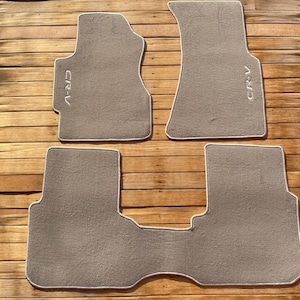 For Honda CR-V CRV Manual Transmission Floor mats carpet gray 3 pcs 1997/01