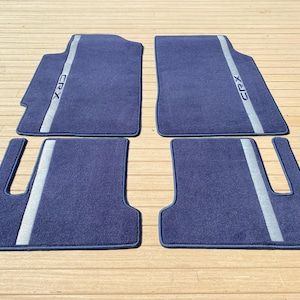 For crx Custom floor mats carpet dark blue 4pcs 1988-91