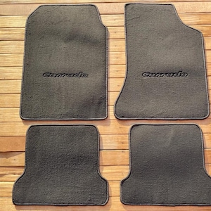 For VW Corrado G 60 storm Floor mats carpet Gray set of4 LHD 1988-95