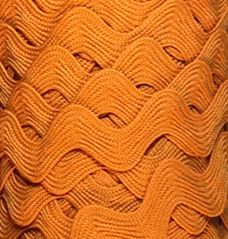 Ric Rac Harvest Color Vintage Rick Rack Trim New Old Stock Etsy