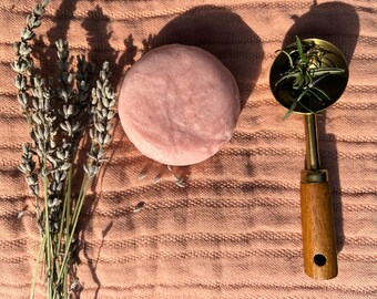 Pure Natural Solid Shampoo Bar for Oily Hair | Eco-Friendly, Plastic-Free Hair Care | Refreshing Citrus & Herbal Scent