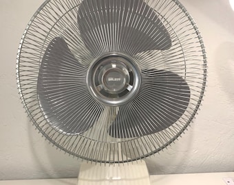 Vintage Eskimo Oscillating Fan - Etsy