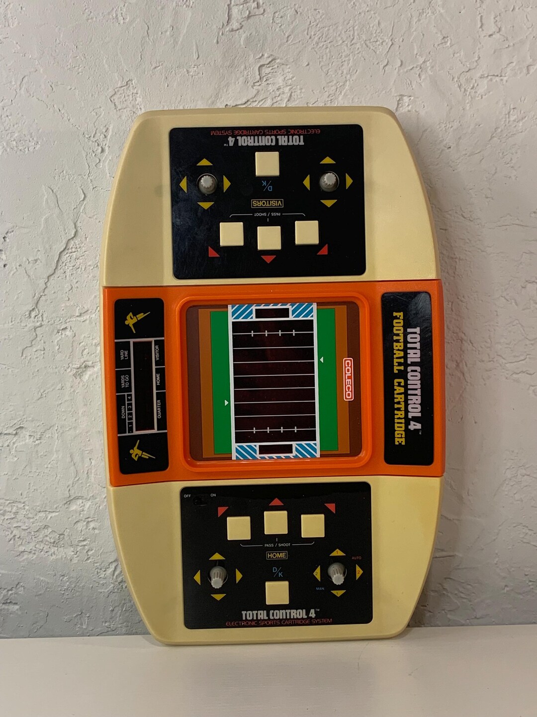 Vintage Colleco Total Control 4 LCD Game No. 2125 Football Cartridge - Etsy