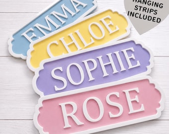 Custom Name Personalised Bedroom Door Sign Plaque