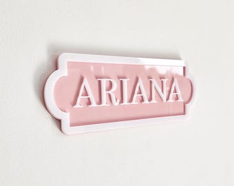 Custom Name Bedroom Door Sign