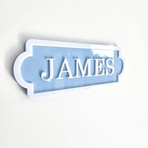 Custom Name Bedroom Door Sign