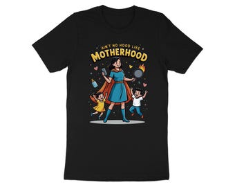 Funny Super Mom T-Shirt: Motherhood Graphic Tee