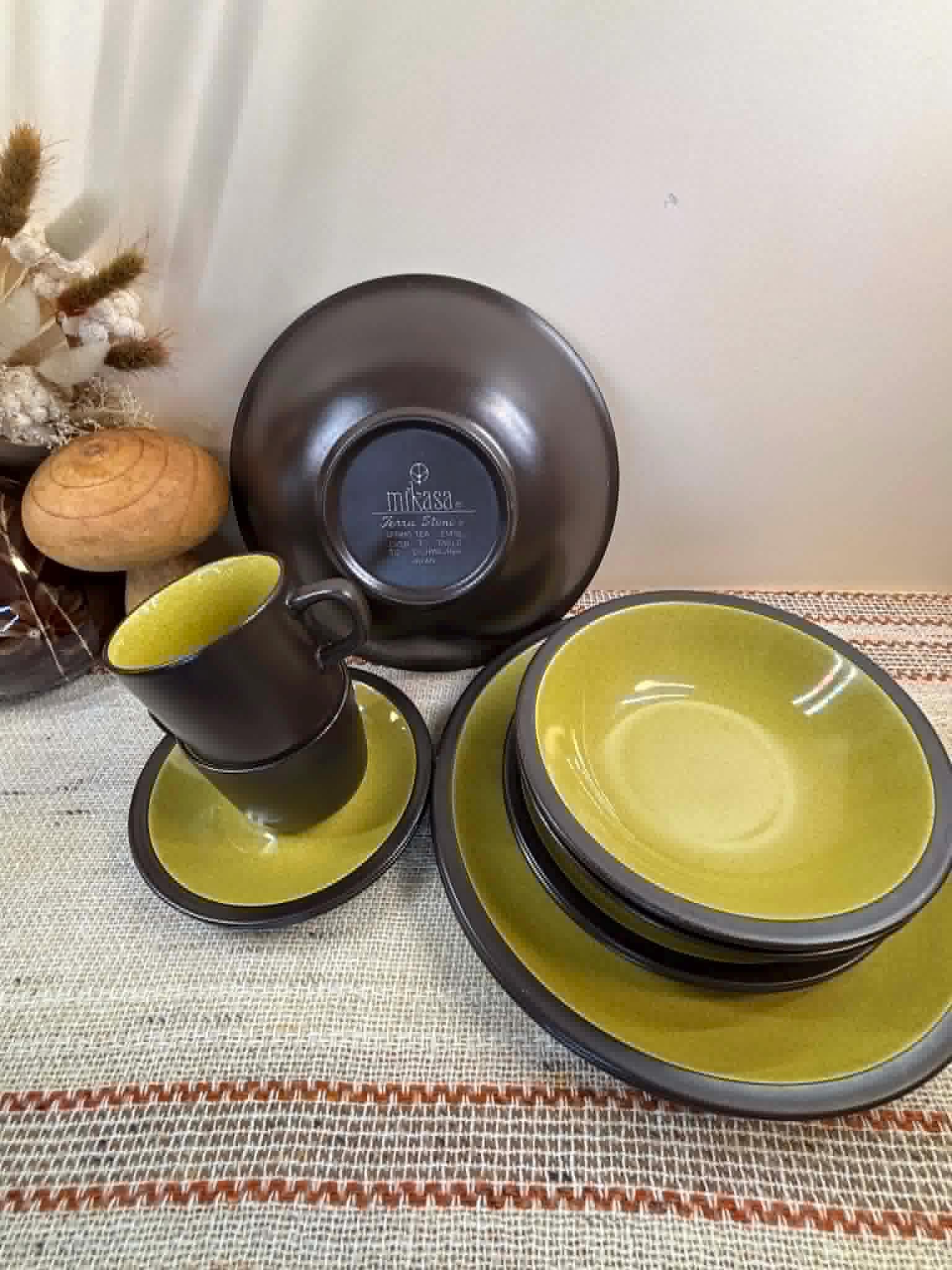 Japan stoneware dinnerware - Etsy 日本