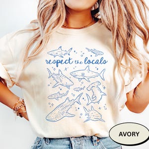 Respect The Locals Shirt Wildlife Shirt Comfort Colors For Granola Girl Gift With Wild Animals Shirt Woodland Animals Shirt Outdoor Shirt