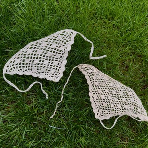 Crochet Seashell Lace Bandana Pattern: Beginner-Friendly PDF (Digital Download