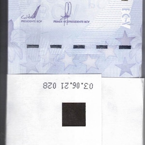 500,000 Venezuela Bolivar Soberano Uncirculated 2020 Bundle of 100