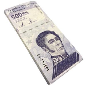 500,000 Venezuela Bolivar Soberano CIRCULATED 2020 Bundle of 100pcs USED