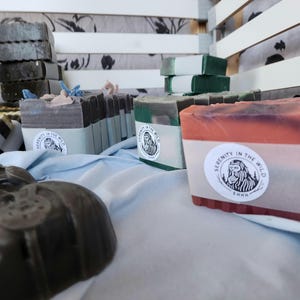 Handmade Natural Soap Bar, Sensitive Skin Friendly, Plastic-Free