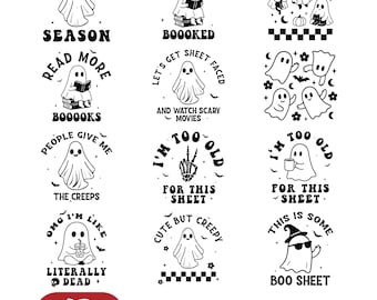Halloween Svg Designs, Spooky Season Svg Bundle, Halloween Spooky Svg, Trendy Svg, Spooky Ghost Svg, Svg For Shirts, Instant Download