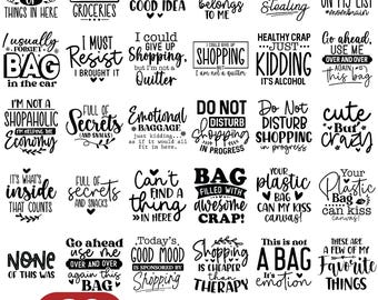 Tote Bag Svg Bundle, Funny Tote Bag Svg, Tote Bag Sayings, Mom Bag Svg, Tote Bag Quote Svg, Funny Tote Bag Svg, Emotional Baggage svg