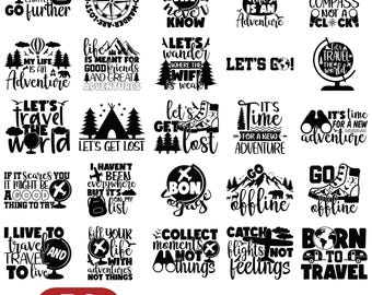 Travel Svg Bundle, funny travel svg, traveling svg, Vacation svg, Adventure SVG, travel clipart, Adventure Svg Bundle, Svg Files for cricut