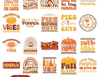 Retro Halloween Png Bundle, Halloween Sublimation Designs, Spooky Season Png, Ghost T-shirt, Pumpkin Png, Fall Png, Retro Halloween Png