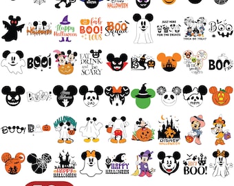 Mouse Halloween SVG, Mouse and Minnie Halloween SVG, Mouse Halloween svg, Cartoon Halloween svg, Kids Halloween svg, SVG Mouse Halloween