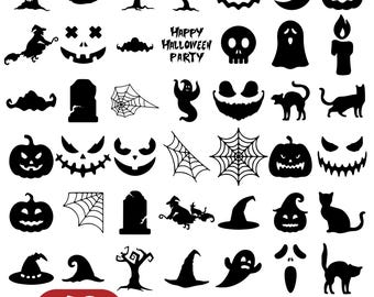 Halloween SVG Bundle, Halloween Character SVG Pack , Halloween Svg Files pour Cricut, Halloween Svg Cut Files, Halloween Clipart , pumpkin