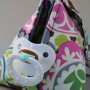 Original Pacifier PyramidCoin PurseJewelry BagSmall ItemGift PouchTriangle Pod Pouch