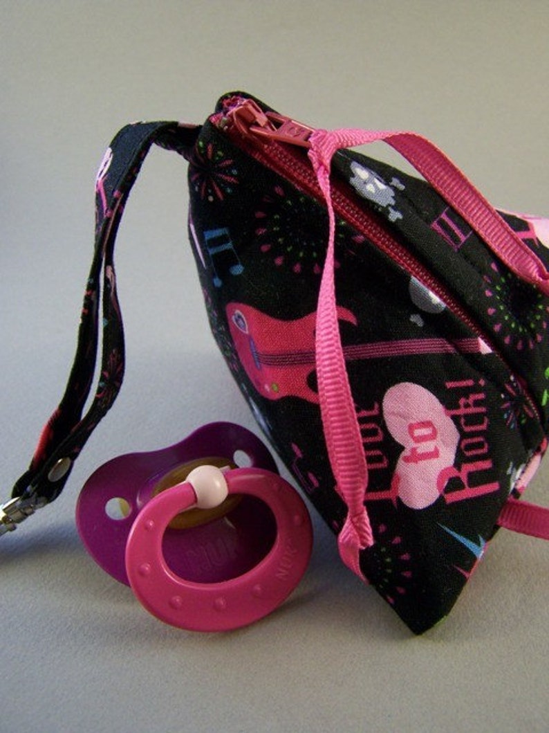 Original Pacifier PyramidCoin PurseJewelry BagSmall ItemGift PouchTriangle Pod Pouch
