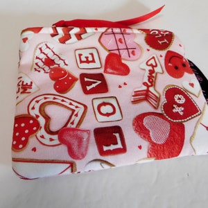 Dollbirdies Original Coin Pouch, Coin Purse, Valentine Gift, Gift Card Pouch, Cord Pouch, Valentine Pouch, Notions Pouch