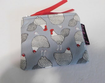 Dollbirdies Original Coin Pouch, Coin Purse, Notions Pouch, Diaper Bag Pouch, Organizational Pouch