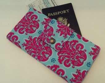 Dollbirdies Long Boarding Pass Passport Wallet