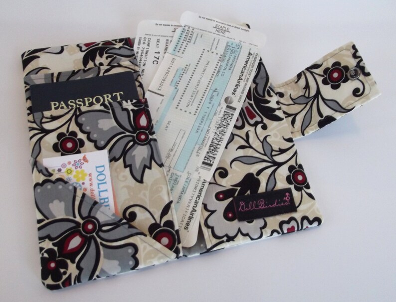 Dollbirdies Long Boarding Pass Passport Wallet image 5