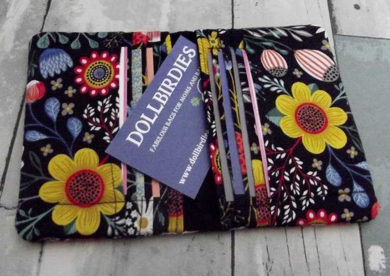 Dollbirdies Original Passport Size Traveler Notebook Card Wallet Passport Card Wallet