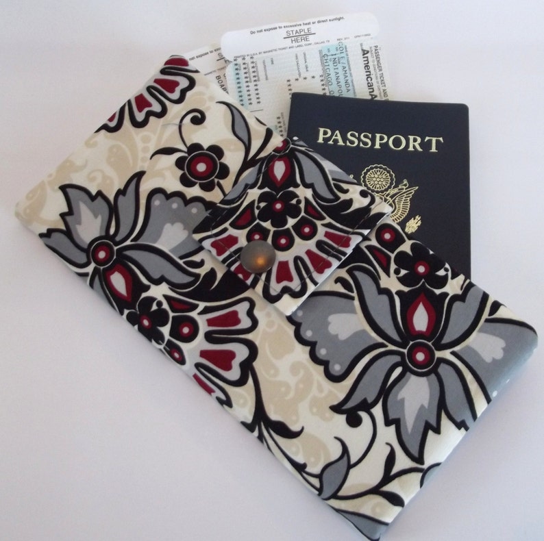 Dollbirdies Long Boarding Pass Passport Wallet image 1