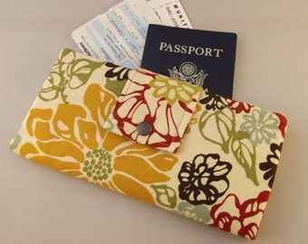 Dollbirdies Long Boarding Pass Passport Wallet