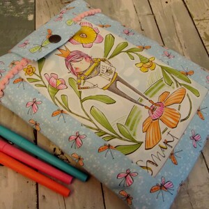 Dollbirdies Original Book Sleeve, Planner Sleeve, Book Protector, Electronics Sleeve