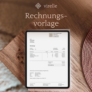 Automatische Rechnungsvorlage für Designer