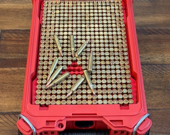 Milwaukee PACKOUT - Ammo Organizer - .223/5.56 - Custom Insert Kit - Slim Organizer - Rifle Range - USA Made
