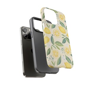 Lemon Collage Phone Case Citrus Fruit Tropical Style Design Cover for iPhone 17 16 15 14 13 12 Pro Max Samsung s26 s24 s25 Google Pixel 8 9 image 5