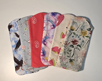 Handmade Glasses Case: Soft Cotton Lined