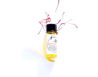 Velo di Zafferano - Ti Avvolge in Fiori Esotici e Spezie, Tuberosa, Magnolia Sexy Floreale Verde - Profumo Botanico - Flacone da 1 ml