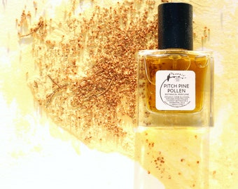 Nouveau - Pitch Pine Pollen - une fleur d'arbre doucement envoûtante et un pollen de pin ambré - parfum naturel