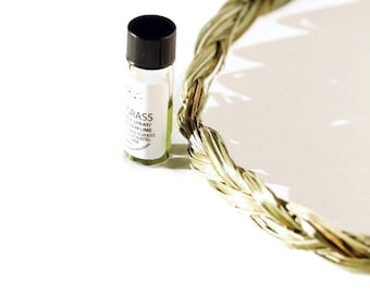 Brume de parfum Sweetgrass Single Note pour espace sacré et énergie douce - Flacon testeur de 1 ml
