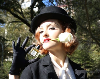Phantom Rose - a hypnotic noir floral, roaring twenties cabaret, natural perfume - choose your size