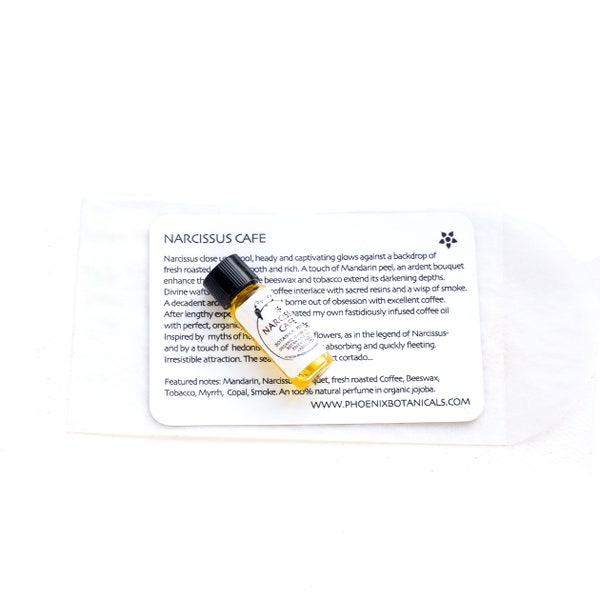 Narcissus Cafe - natural perfume - 1 ml