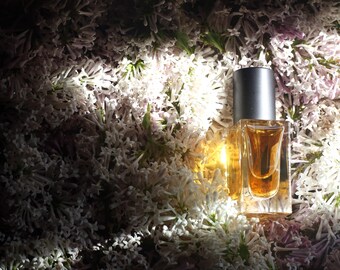 Lilac Rain - Hypnotic Lilac and Spices Botanical Perfume with Vintage Clove + Tobacco